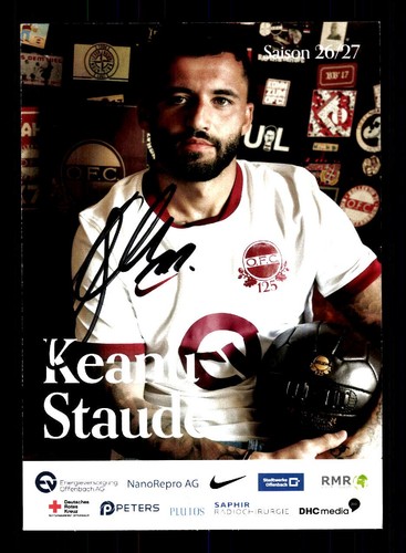Keanu staude autogrammkarte - keanu,
