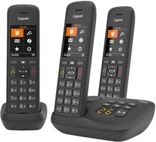 Gigaset C575A Trio, 3 Schnurlose Telefone mit Anrufbeantworter  