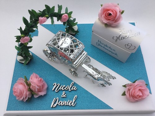 Geldgeschenk hochzeit kutsche - geldgeschenk,