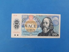 1 x 20 Korun Tschechoslowakei
