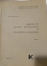 ALDO MARRUCCELLI: Mathem-Analyseunterricht. e geom. analytica Vol. IIï¿1/2