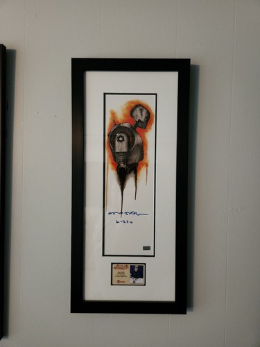 Alan tudyk signed art print - tudyk,