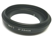 49mm M4/3 Makro Umkehrring Reverse für Micro Four Thirds MFT Mount Retroadapter 