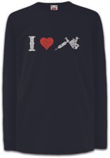 I LOVE TATTOO GUN LOGO Kinder