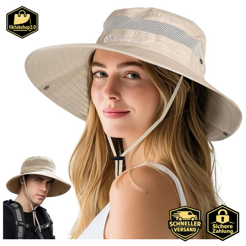 Sonnenhut faltbar schutz 50 - sonnenhut, uv