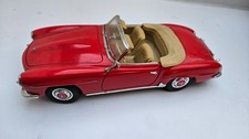 Modellauto Mercedes Benz 190 SL Cabrio hellrot Maisto 1:18