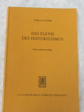 Karl Popper "Das Elend des Historizismus"