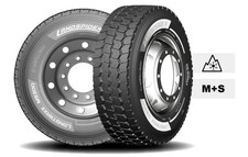 NEUREIFEN 315/80R22,5 LANDSPIDER LONGTRAXX MS300 157/154L mit 3PMSF