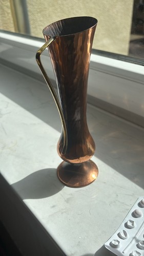 Kupfer vase mit griff - mit,