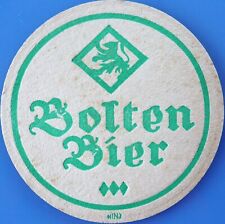 Alter Bierdeckel Bolten Bier Korschenbroich um 1952 mit Impressum