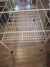 3 x Gitterkorb,Aktionskorb,Wühlkorb Verkaufsständer, ca.90x60cm,mit ROLLEN !!