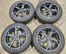 Toyota Yaris 195 55  R16 87H Winterradsatz 6x16 ET 50 LK 5x100 ML 54,1 Alu