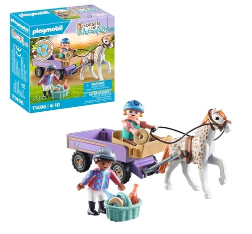 Playmobil horses waterfall - horses,