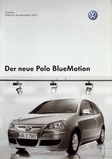 265235) VW Polo 9N - Bluemotion - Preise & Extras - Prospekt 06/2006