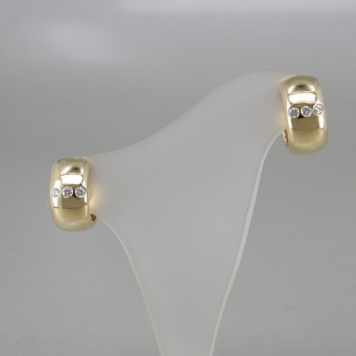 Creolen 585 14k - creolen, gelbgold