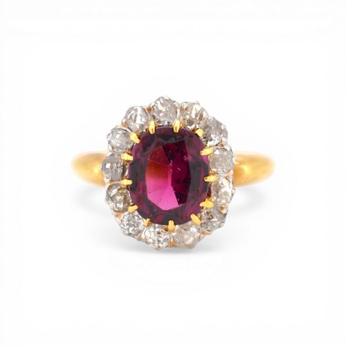 Antiker belle époque ring - antiker, 18k