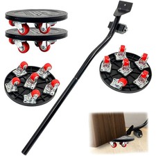 Möbel Transportrollen Set, Schwere Möbel Roller + Lastenheber, 360° Drehen, T...