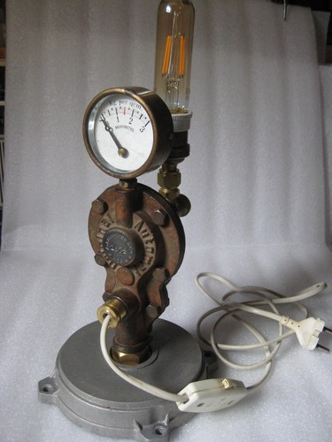 Upcycling lampe unikat - upcycling,