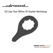 ULROAD Schlüssel Öldeckel für Moto Guzzi Motorrad V7 V9 V50 V65 V35 Oil Cap 