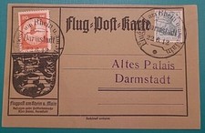 03 - Flugpost Rhein Main Karte