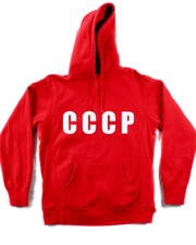 CCCP SWEATSHIRT ROT KAPUZE