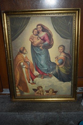 Altes gerahmtes - ,