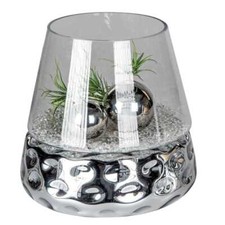 Kristallglas Windlicht DOTS