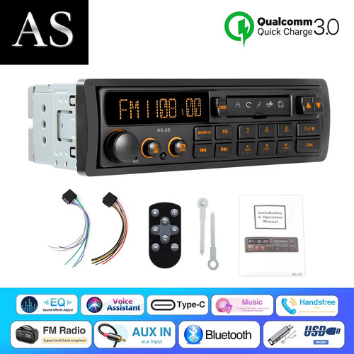 Retro mp3 autoradio player - mp3-autoradio-player, 1
