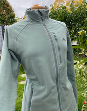 adidas Herren Damen Polarfleece Jacke Hochmoos Hoodie Gr 50  Strickfleecejacke 