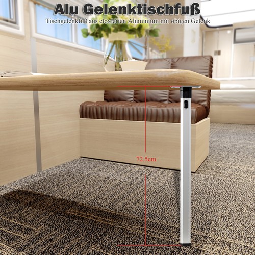 Alu gelenktischfuß tisch - alu,