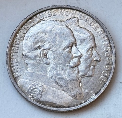 Mark 1906 baden 50 - mark, g