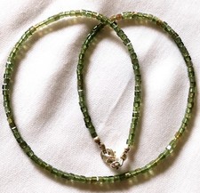 Apatit Kette - 925er Silber -