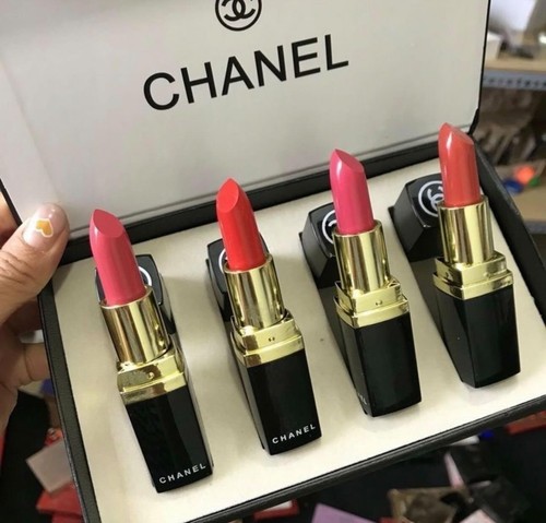 Chanel lippenstiftbox set4 - set4, neu