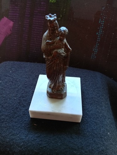 Vintage marienfigur mit kind - vintage,