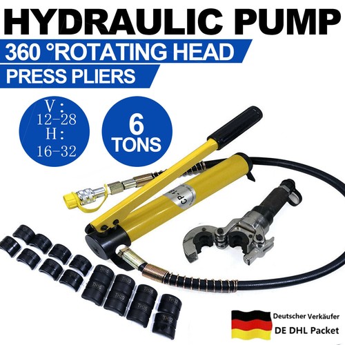 Hydraulische presszange th - presszange, v-th