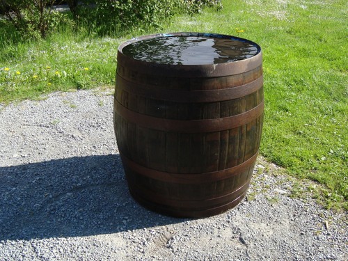 Holzfaß groß regentonne - groß,