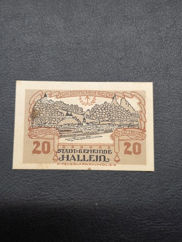 Notgeld stadtgemeinde hallein - notgeld,