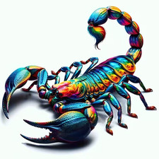 Bunte Skorpion-Insekten