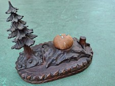 Altes Nadelkissen aus Holz,mit