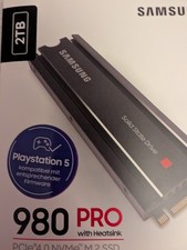 2TB SSD Samsung 980 PRO with Heatsink PCIe 4.0 NVMe M.2 MZ-V8P2T0 (MZ-V8P2T0CW)