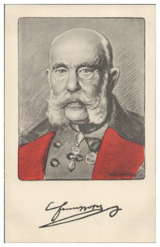 S8795 kaiser franz josef - kaiser, ak