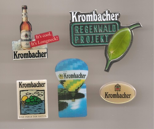 Fünf verschiedene krombacher - verschiedene,