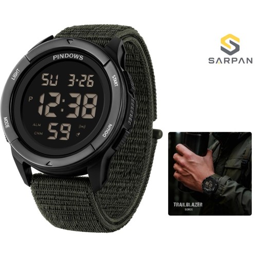 Herren digitaluhr 50m - herren, digitaluhr,