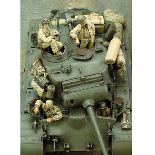 M26 pershing crew wwii - 1/35,