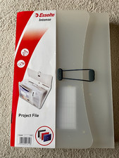 Esselte Fächermappe 7 Fächern unbenutzt neuwertig weiß milchig Dokument 21811