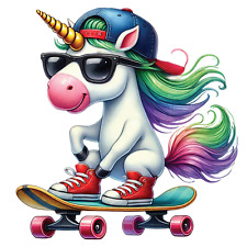 Wandtattoo Aufkleber  Einhorn