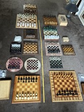 Schachspiel Schachfiguren Schachbrett Onyx  EinzelPreise siehe Fotos