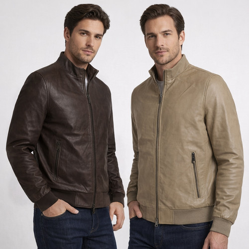 Jacke eco leder herren - jacke,