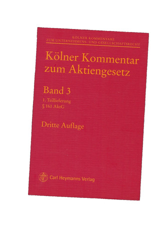 Kölner kommentar zum - kölner,