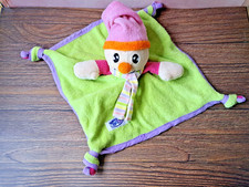 SIMBA Baby Schmusetuch Kuscheltuch Schnuffeltuch Clown mit Rassel Klapper